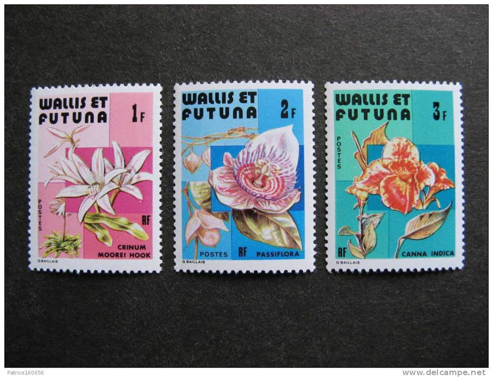 Wallis Et Futuna: TB Serie  N° 282 Au N°284, Neufs XX. - Unused Stamps