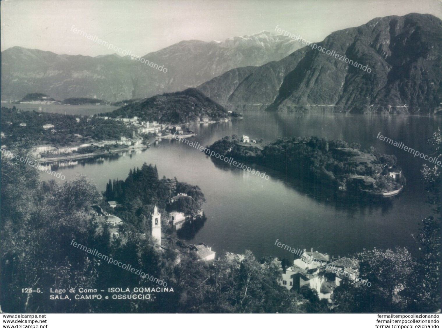 E586 - Cartolina Provincia Di Como - Isola Comacina Sala,campo E Ossuccio - Como