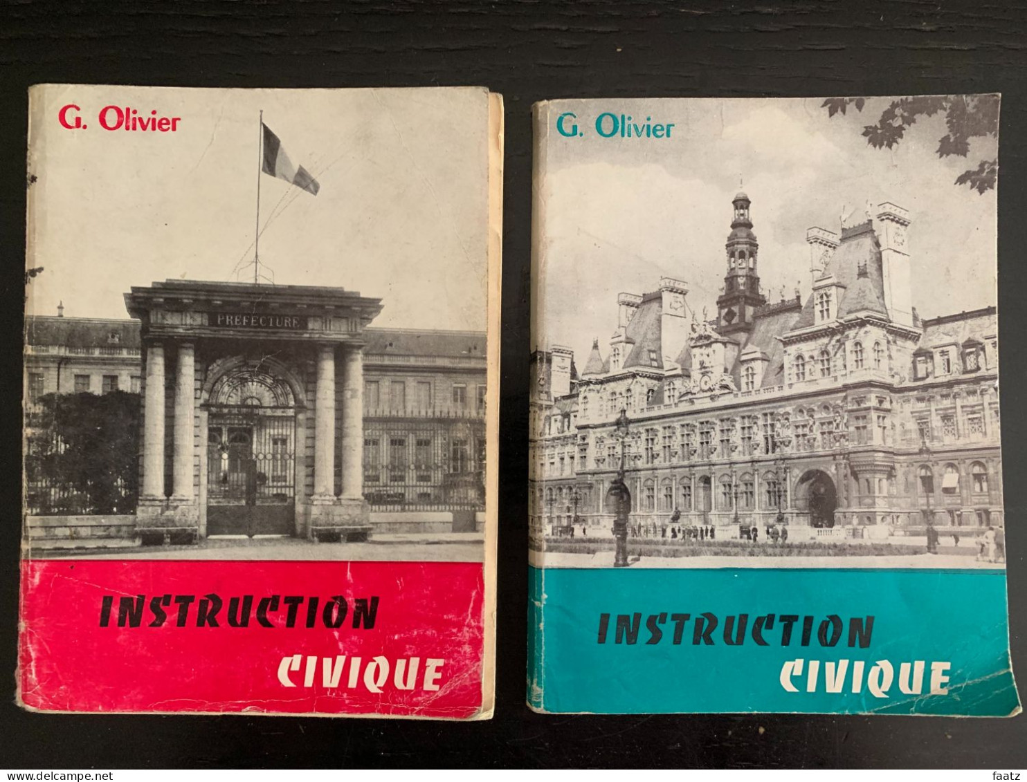 Instruction Civique - Classes De 5e Et 6e (G Olivier 1964 Edition De Gigord) - 12-18 Jaar