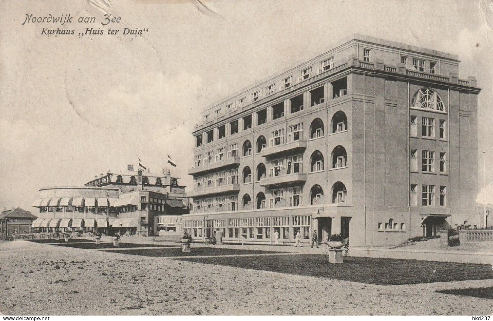 Noordwijk Aan Zee Kurhaus Huis Ter Duin Levendig # 1915   5043 - Noordwijk (aan Zee)