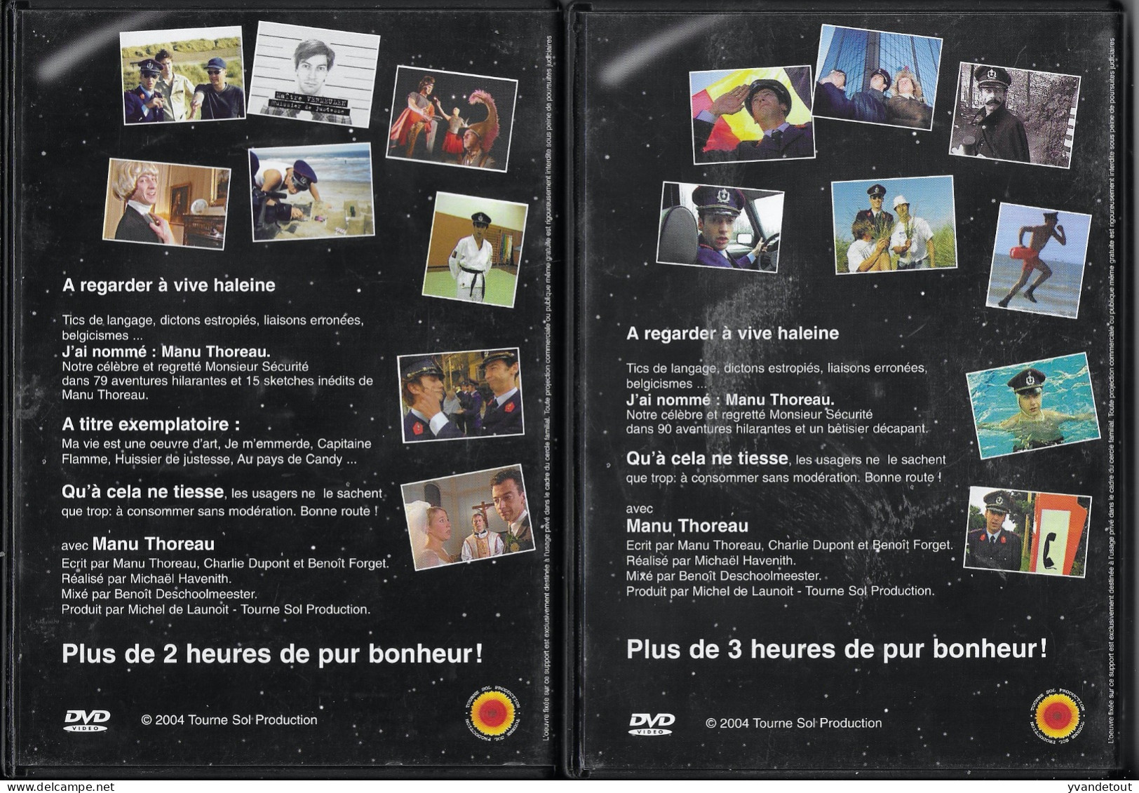 DVD - Faux Contact. Vol 1 Et 2. L'intégrale. Manu Thoreau. 2004. Gendarmerie. Policier. Humour. Comédie. Rare - TV-Serien