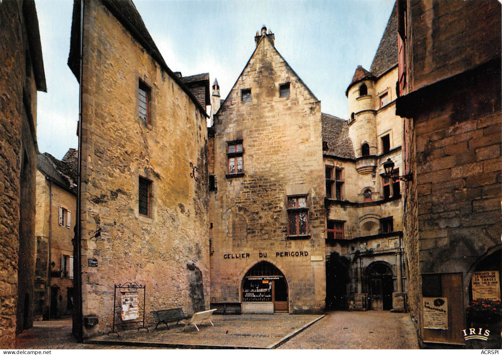 SARLAT  Hotel Malville Et Cellier Du Perigord    11 (scan Recto Verso)MG2828 - Sarlat La Caneda