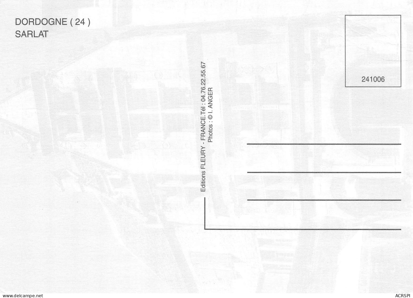 SARLAT  Vues Diverses De La Ville    16 (scan Recto Verso)MG2828 - Sarlat La Caneda