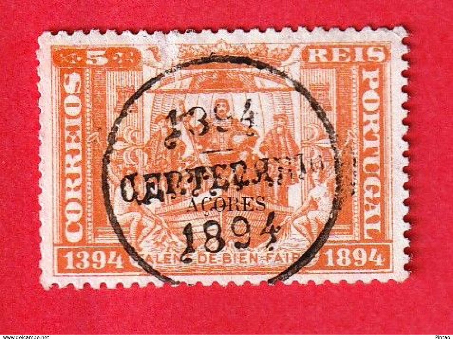 ACR0555- AÇORES 1894 Nº 60- USD - Açores