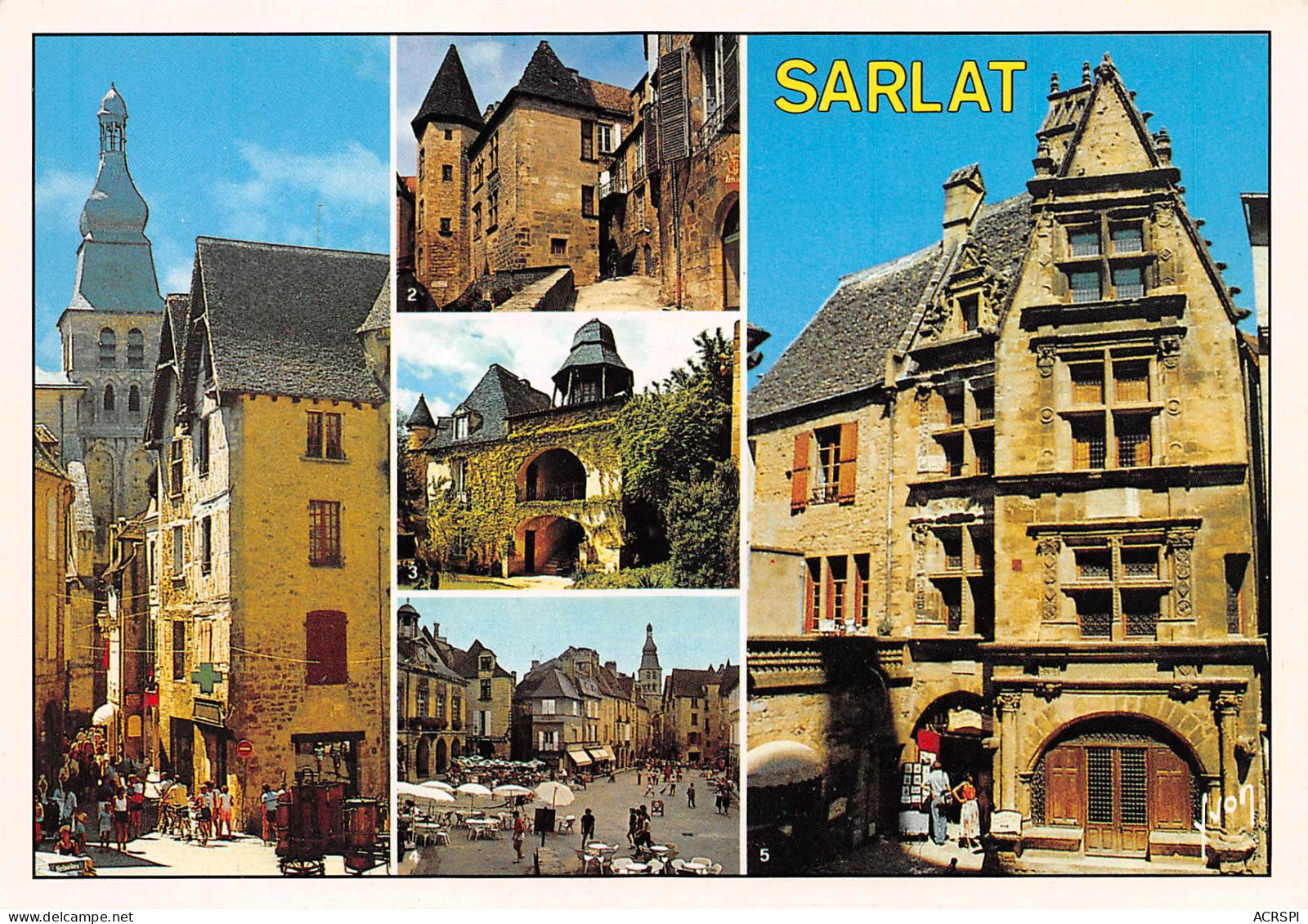 SARLAT   Maison Natale Etienne De La Boetie Et Diverses Vues De La Cite   27  (scan Recto Verso)MG2828 - Sarlat La Caneda