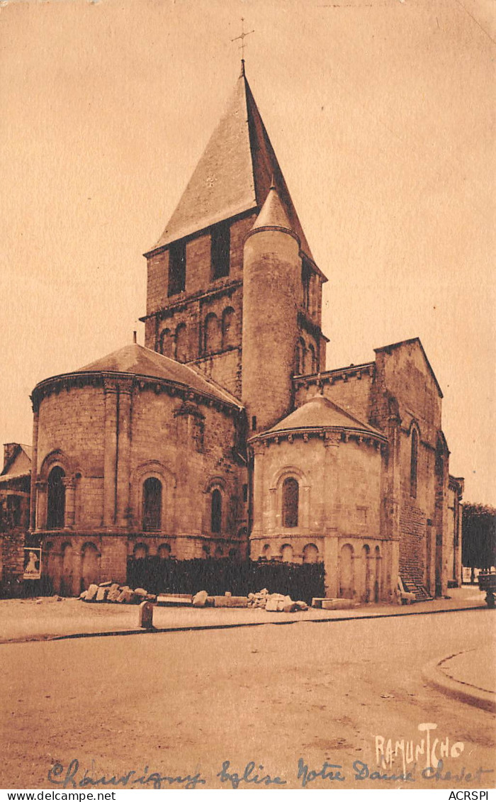 CHAUVIGNY église Notre Dame  26 (scan Recto Verso)MG2828UND - Chauvigny