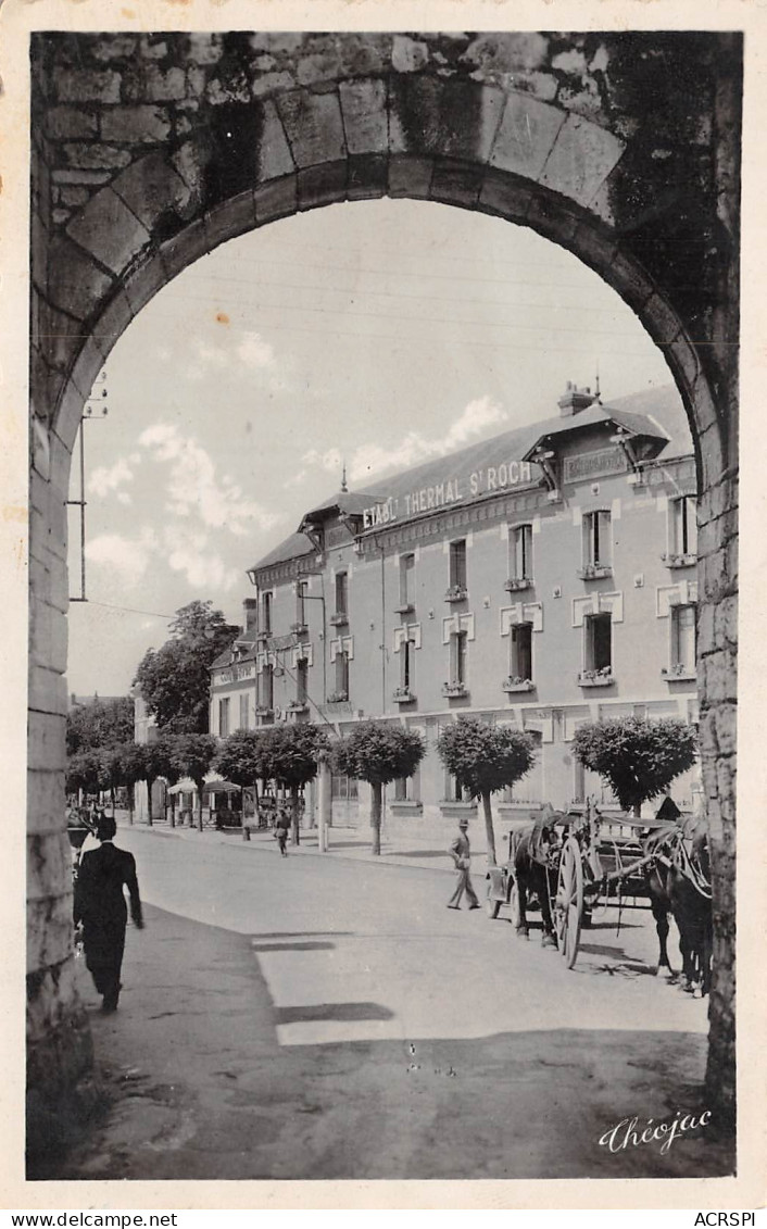 86  LA ROCHE POSAY LES BAINS établissement Saint Rochet Porte De La Ville   36 (scan Recto Verso)MG2828UND - La Roche Posay