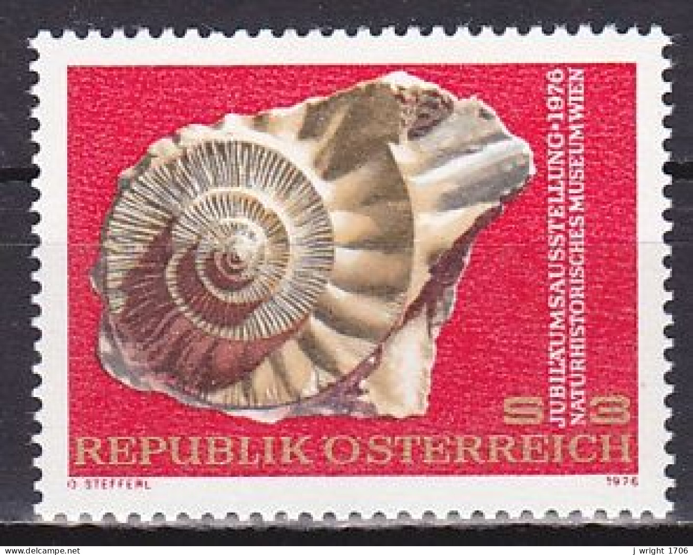 Austria, 1976, Natural History Museum Centenary Exhib, 3s, MNH - Nuevos