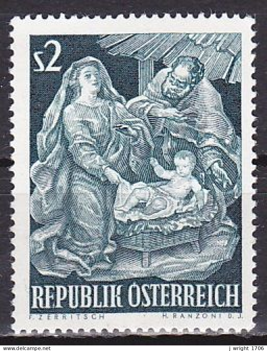 Austria, 1963, Christmas, 2s, MNH - Unused Stamps