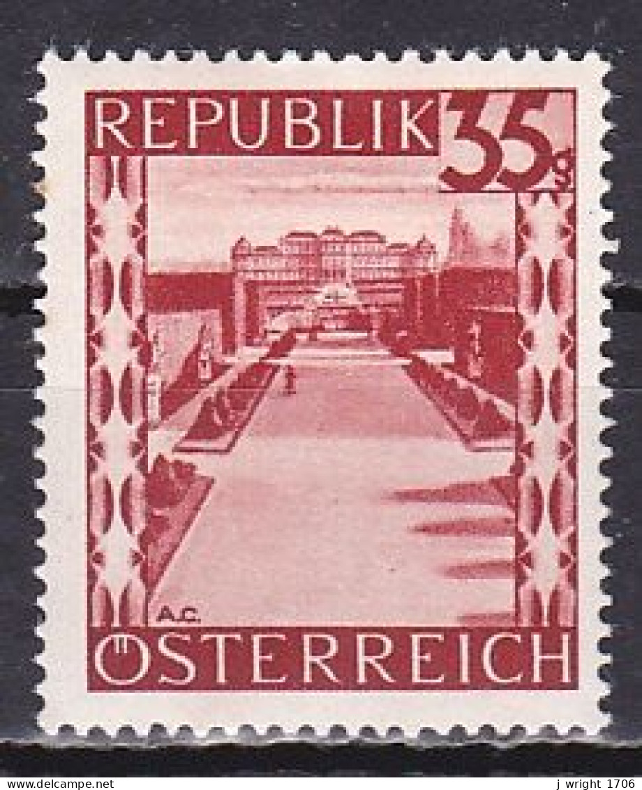 Austria, 1946, Landscapes/Belvedere, 35g, MH - Nuovi