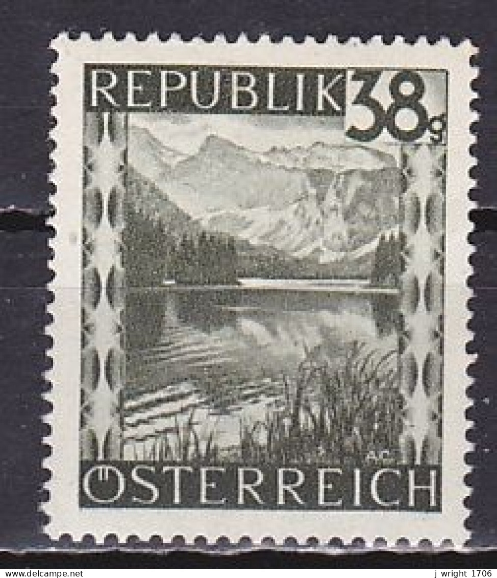 Austria, 1946, Landscapes/Langbath Lake, 38g, MH - Nuevos