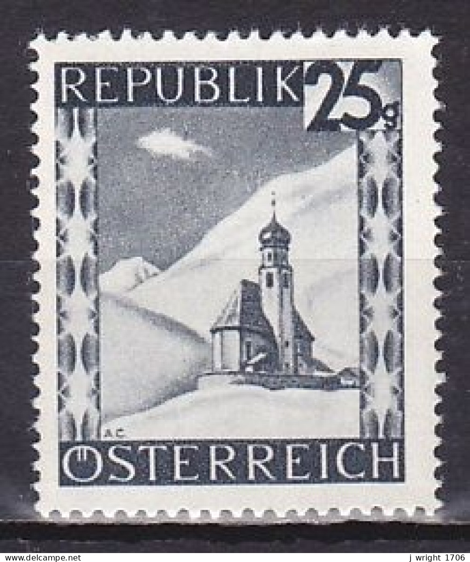 Austria, 1946, Landscapes/Ötztal, 25g, MH - Ungebraucht