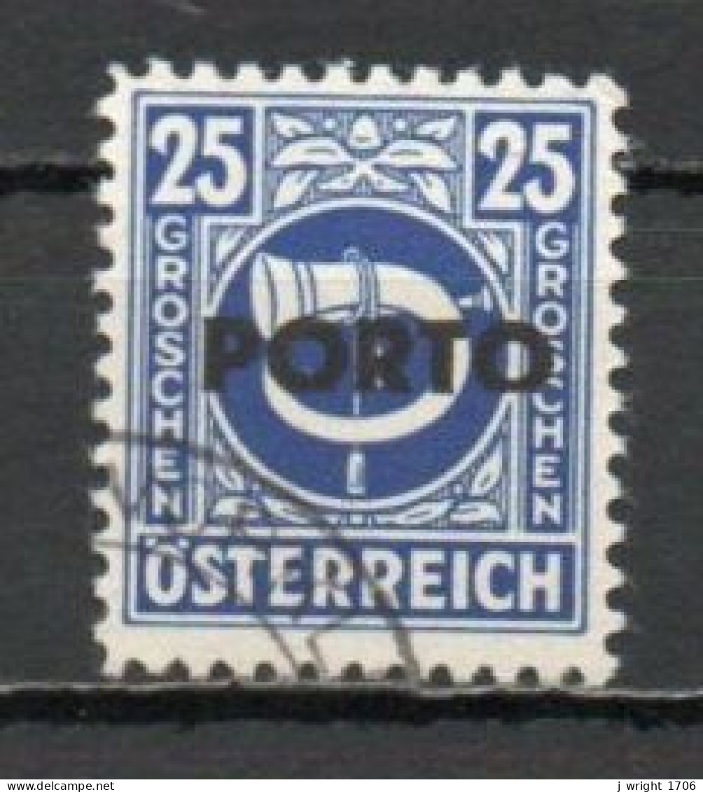 Austria, 1946, Posthorn Overprinted, 25g, CTO - Strafport