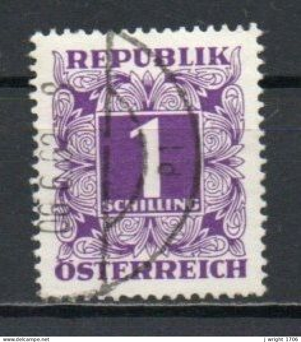 Austria, 1949, Numeral In Square Frame, 1s, USED - Segnatasse