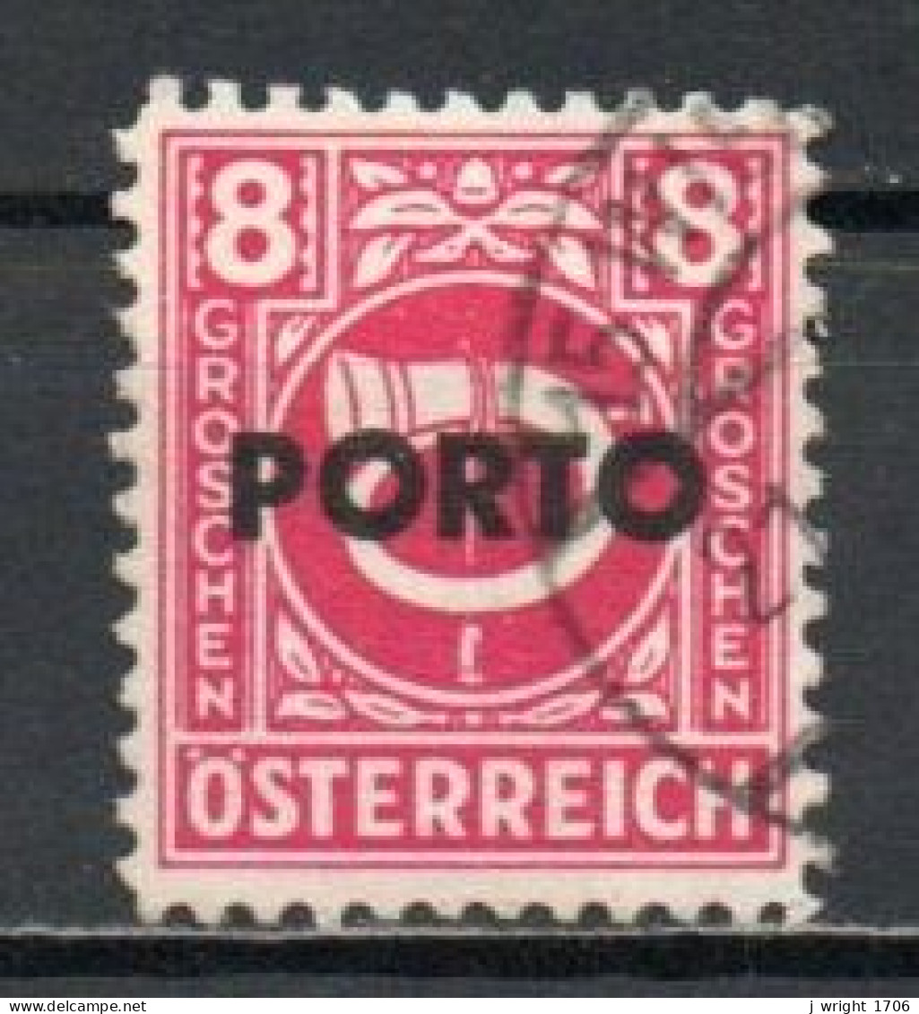 Austria, 1946, Posthorn Overprinted, 8g, USED - Postage Due