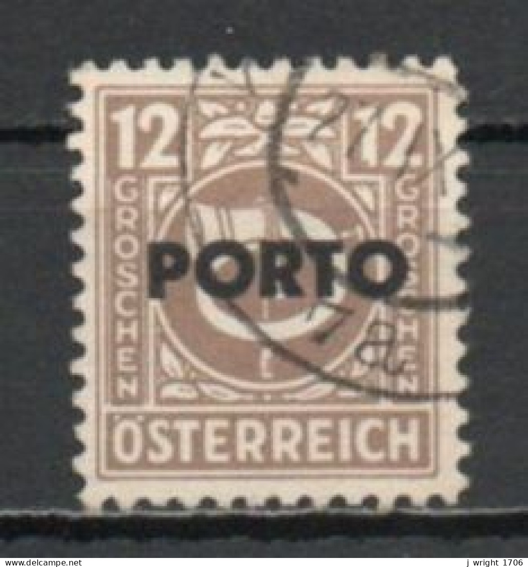 Austria, 1946, Posthorn Overprinted, 12g, USED - Portomarken