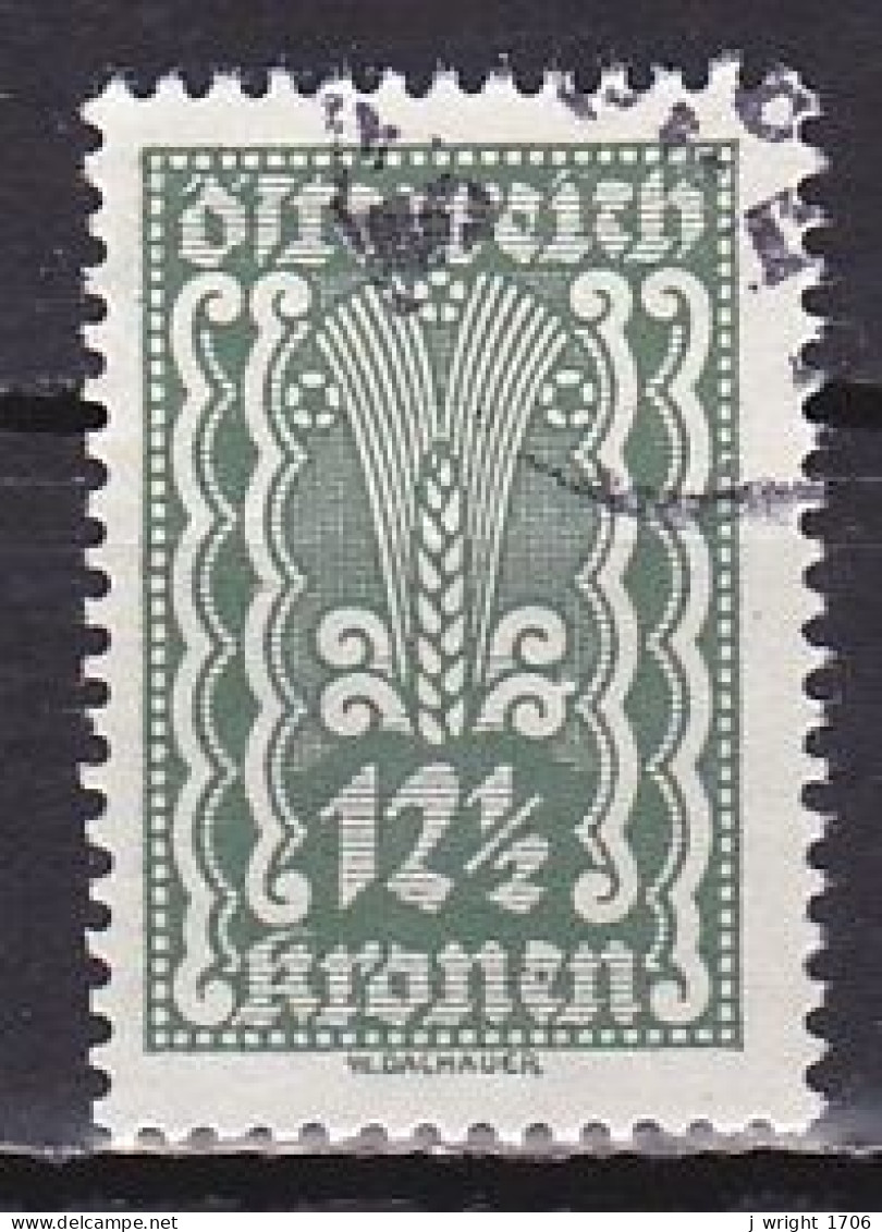 Austria, 1922, Ear Of Corn, 12Â½kr, USED - Gebraucht