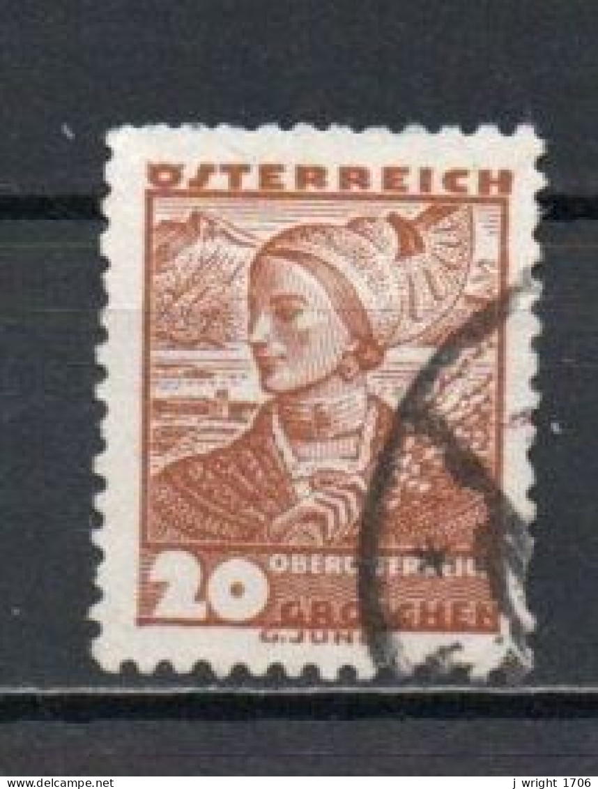 Austria, 1934, Costumes/Upper Austria, 20g, USED - Gebruikt