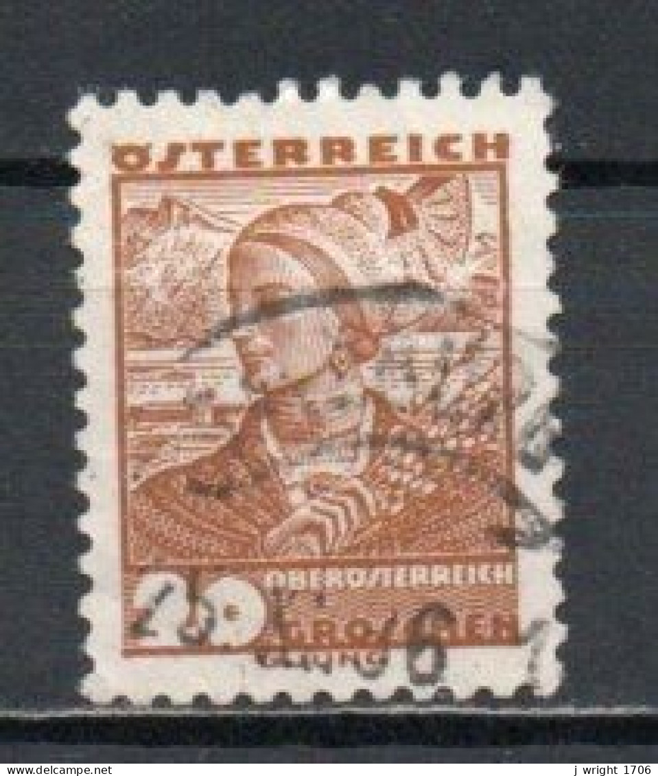 Austria, 1934, Costumes/Upper Austria, 20g, USED - Used Stamps