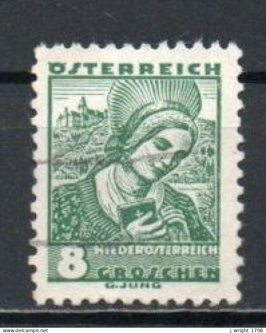 Austria, 1934, Costumes/Lower Austria, 8g, USED - Oblitérés