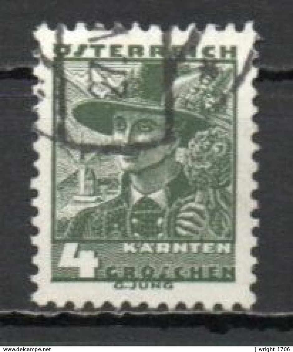 Austria, 1934, Costumes/Carinthia, 4g, USED - Used Stamps