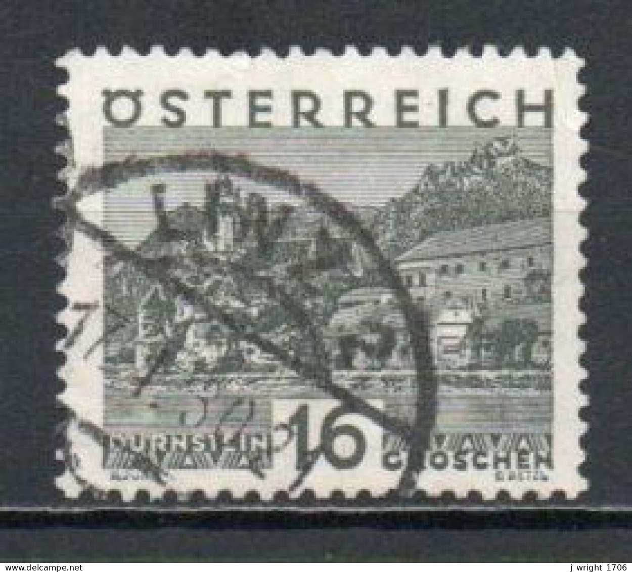 Austria, 1929, Landscapes Large Format/Dürnstein, 16g, USED - Oblitérés
