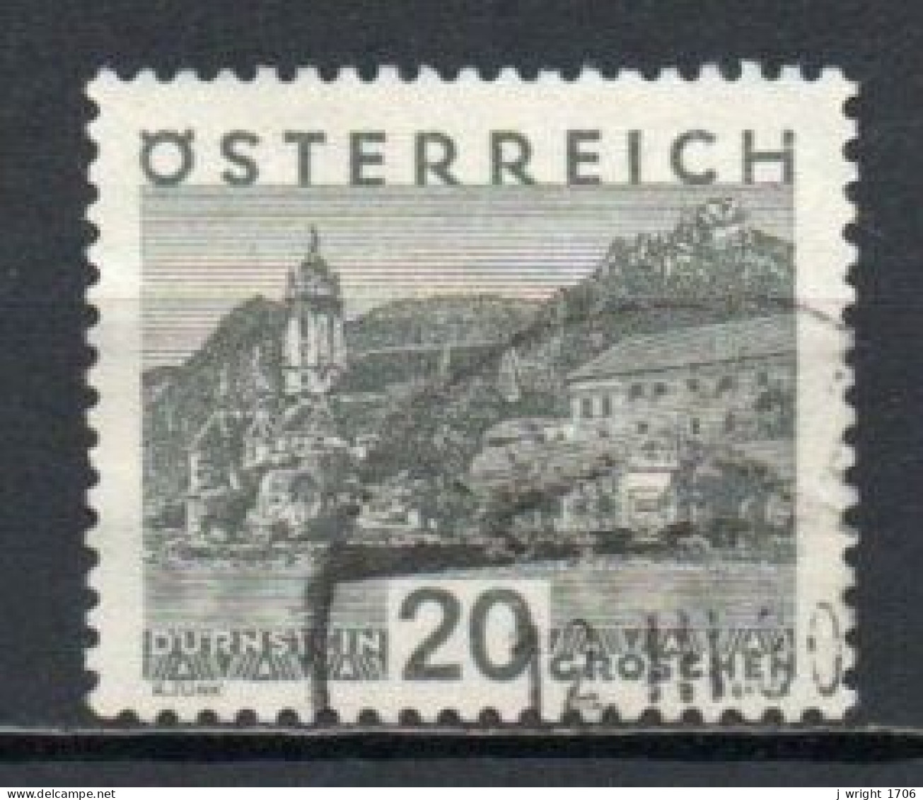 Austria, 1930, Landscapes Large Format/Dürnstein, 20g, USED - Gebraucht