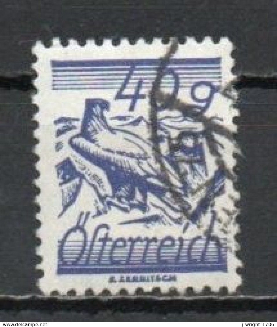 Austria, 1925, Eagle, 40g, USED - Oblitérés