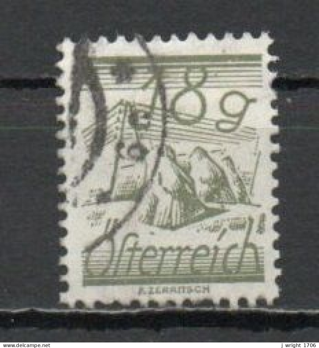 Austria, 1925, Telegraph Wires, 18g, USED - Oblitérés