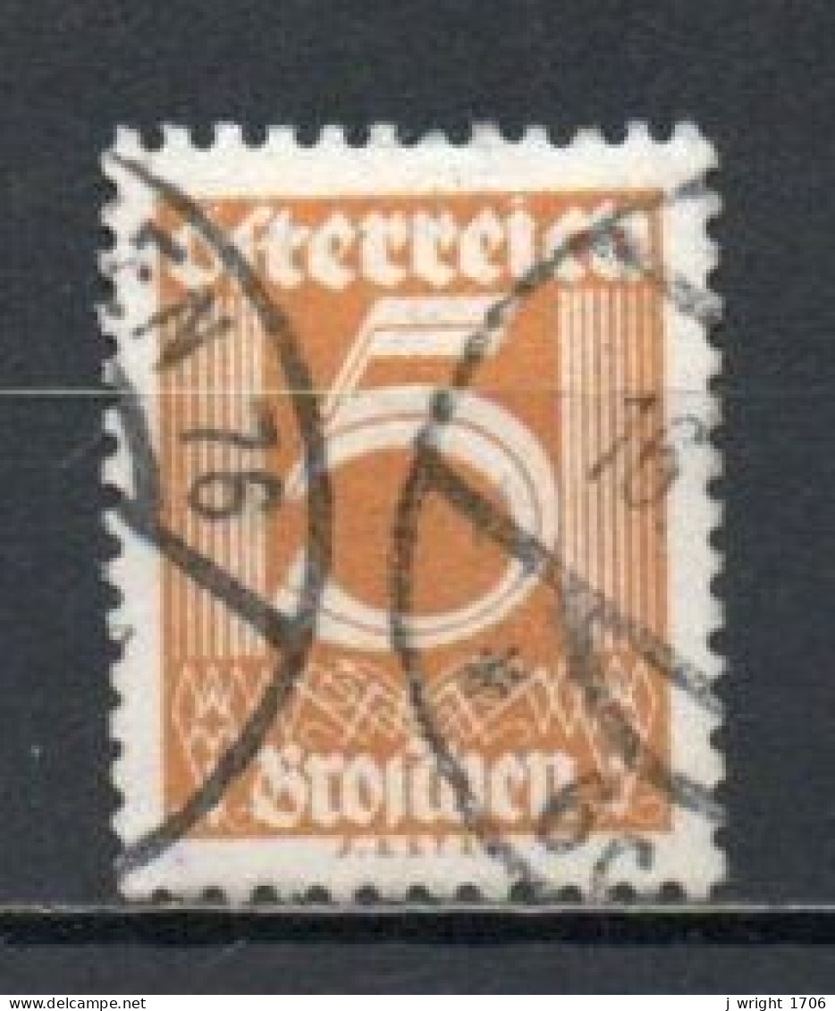 Austria, 1925, Numeral, 5g, USED - Gebraucht