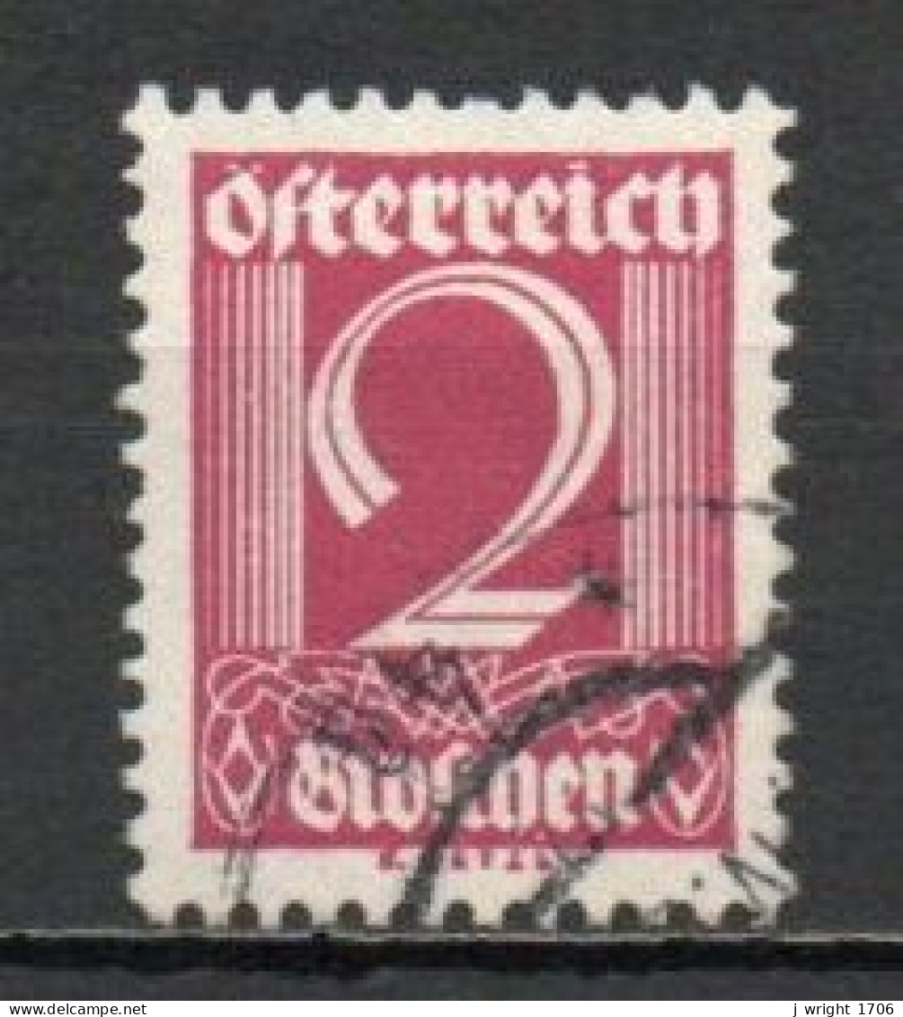 Austria, 1925, Numeral, 2g, USED - Used Stamps