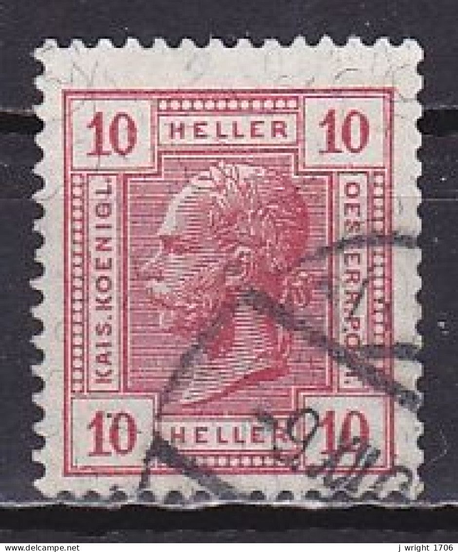Austria, 1906, Emperor Franz Joseph, 10h, USED - Used Stamps