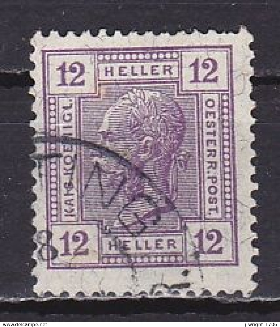 Austria, 1907, Emperor Franz Joseph, 12h, USED - Used Stamps