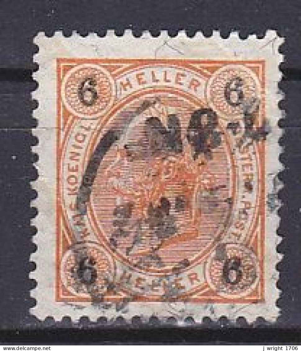 Austria, 1901, Emperor Franz Joseph/Varnish Bars, 6h, USED - Used Stamps