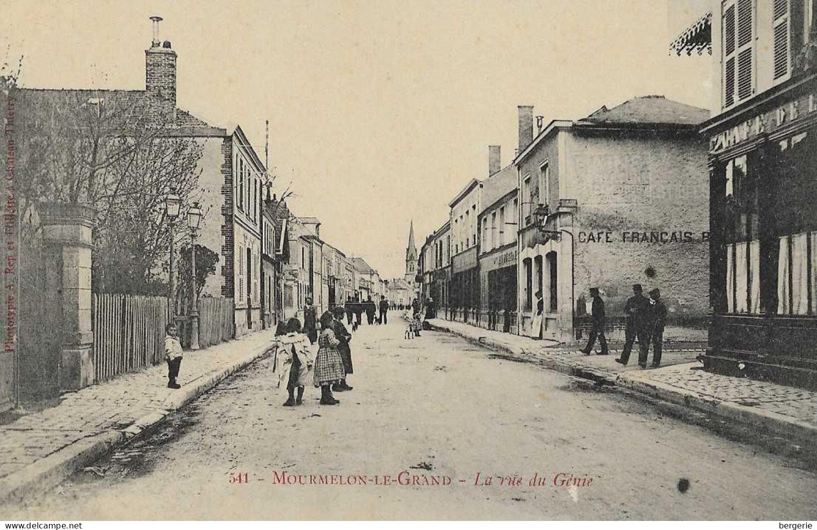 C/280              51     Mourmelon Le Grand    -  La Rue Du Génie   -   Commerces - Mourmelon Le Grand