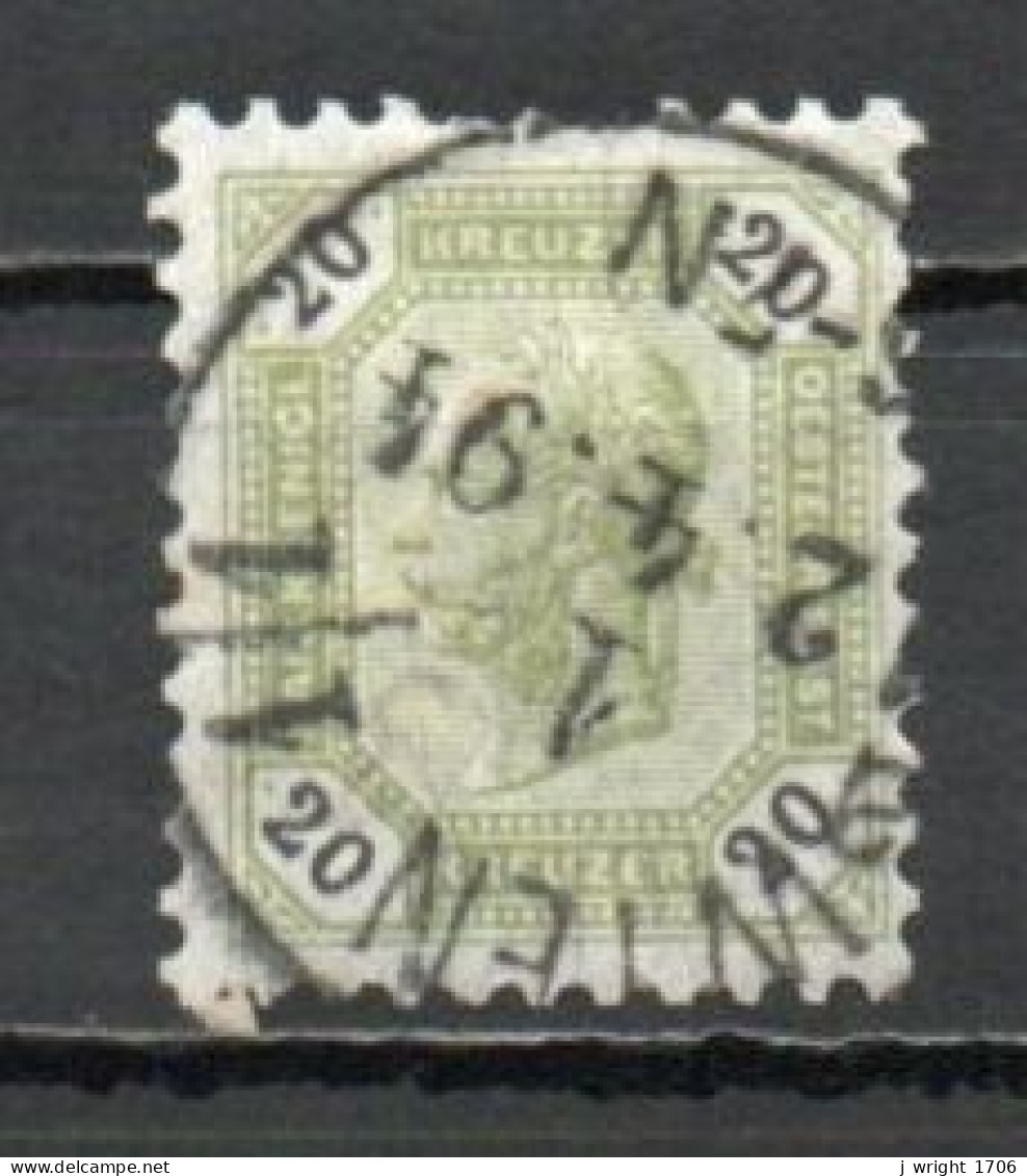 Austria, 1891, Emperor Franz Joseph, 20kr, USED - Used Stamps