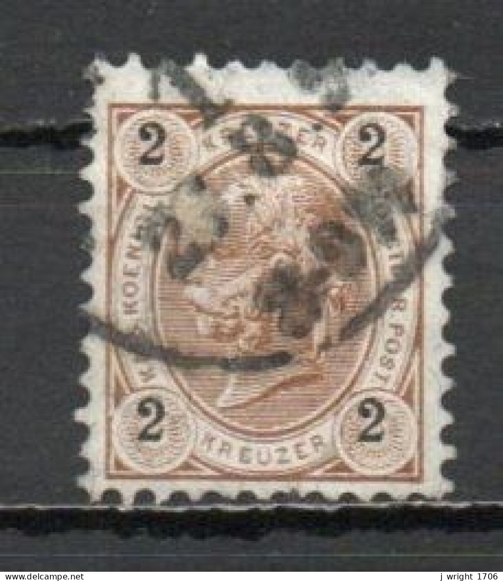 Austria, 1890, Emperor Franz Joseph, 2kr, USED - Usati