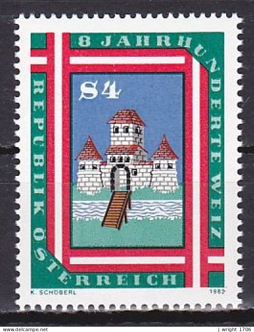 Austria, 1982, Weiz 800th Anniv, 4s, MNH - Neufs