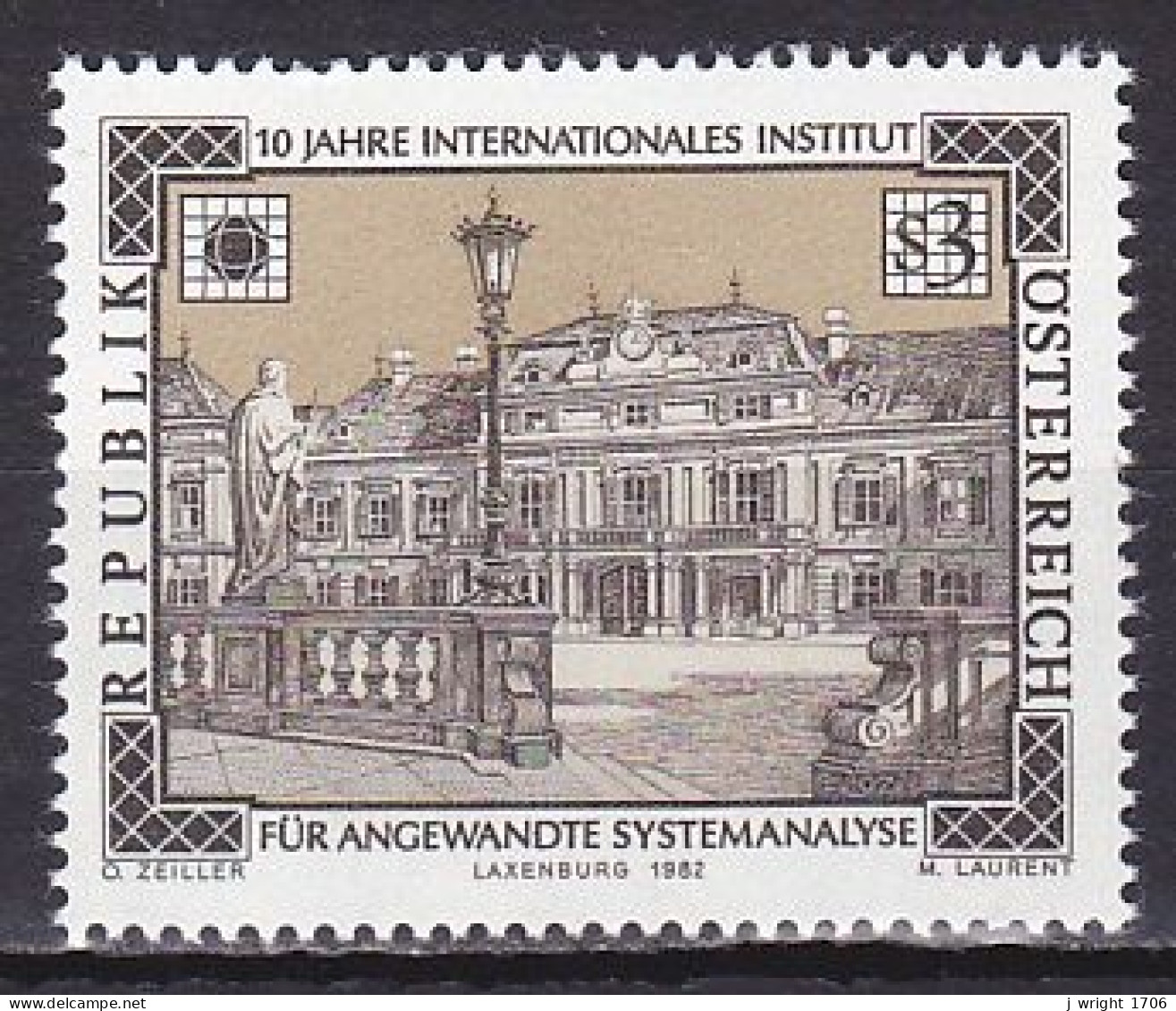 Austria, 1982, International Institute Of Applied Systems Analysis, 3s, MNH - Nuevos