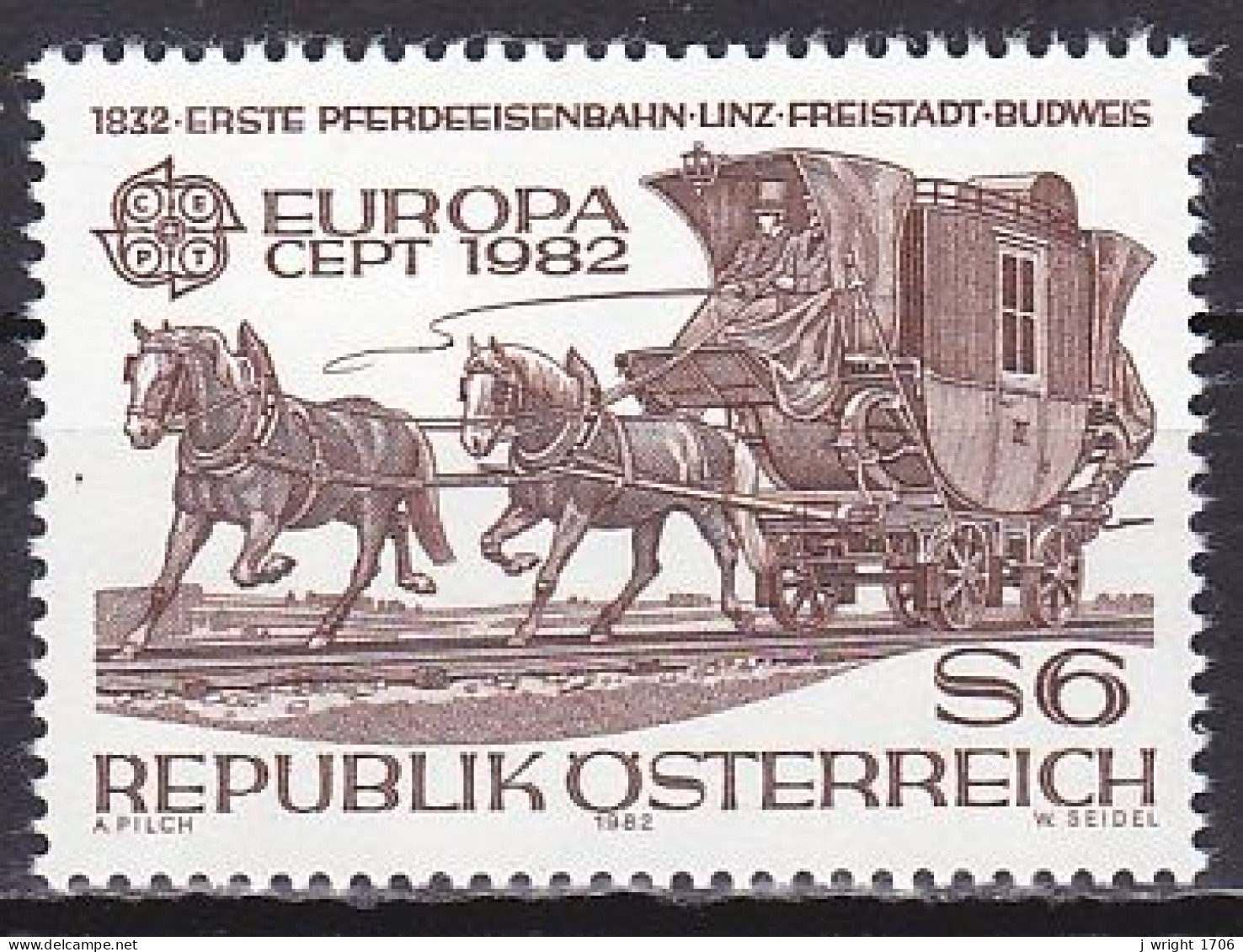 Austria, 1982, Europa CEPT, 6s, MNH - Ongebruikt