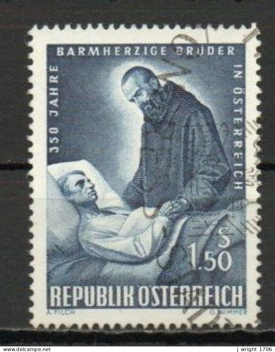 Austria, 1964, Brothers Of Mercy In Austria 350th Anniv, 1.50s, USED - Used Stamps