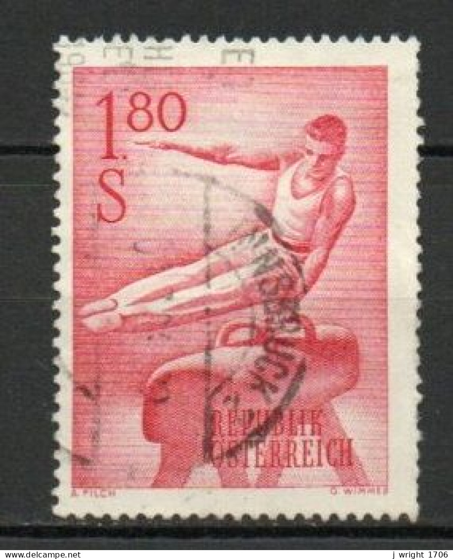 Austria, 1962, Sport/Pommel Horse, 1.80s, USED - Used Stamps