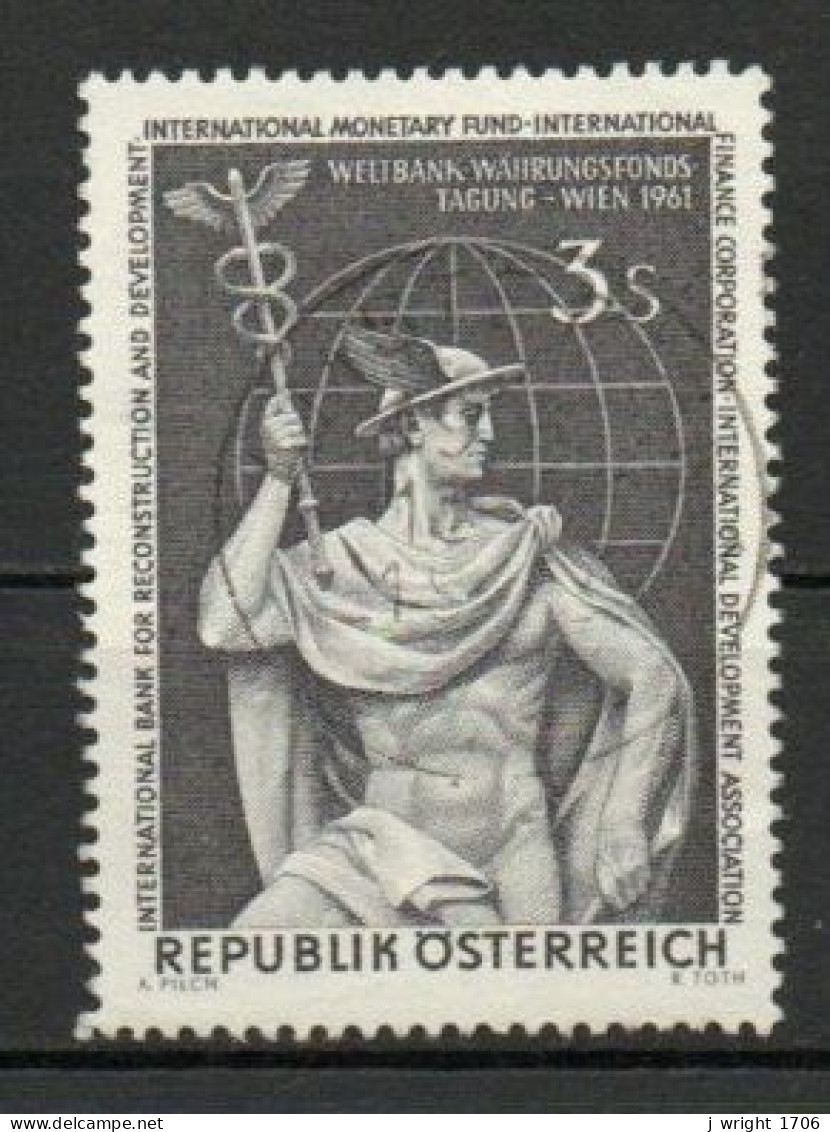 Austria, 1961, International Banking Cong, 3s, USED - Used Stamps