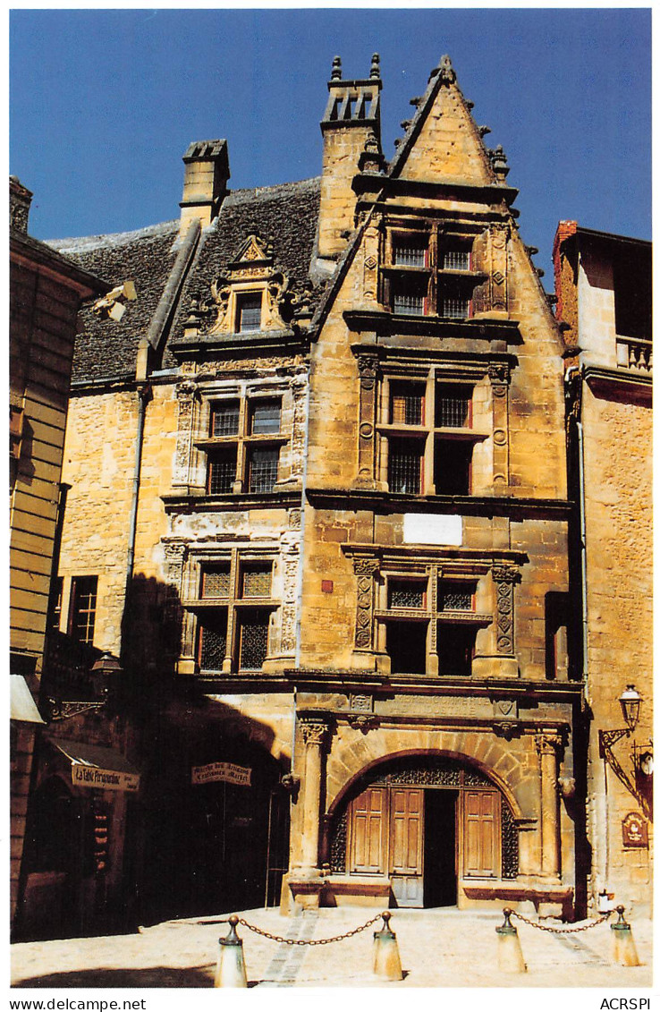 SARLAT   Maison De La Boetie   58  (scan Recto Verso)MG2829 - Sarlat La Caneda