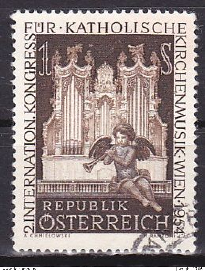 Austria, 1954, Catholic Church Music Cong, 1s, USED - Gebraucht