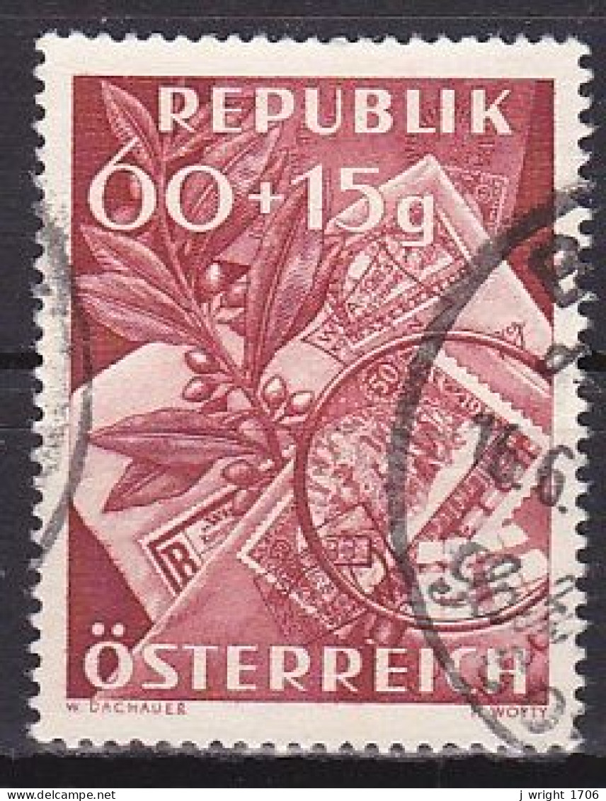 Austria, 1949, Stamp Day, 60g + 15g, USED - Gebraucht