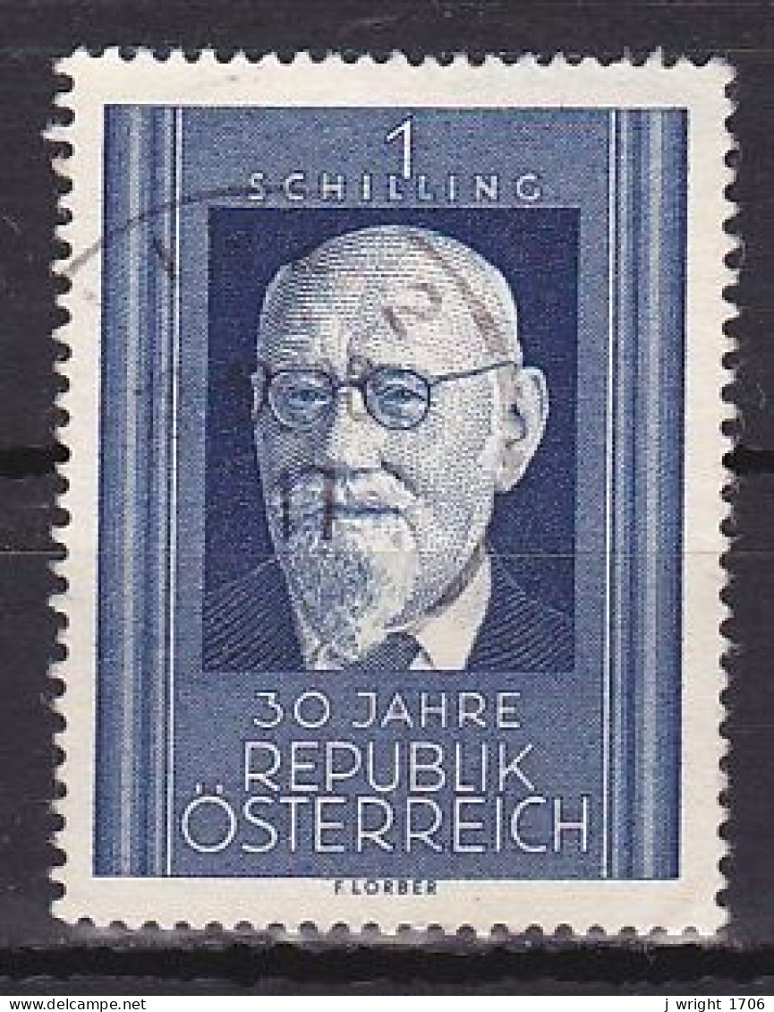 Austria, 1948, Republic 30th Anniv, 1s, USED - Gebruikt