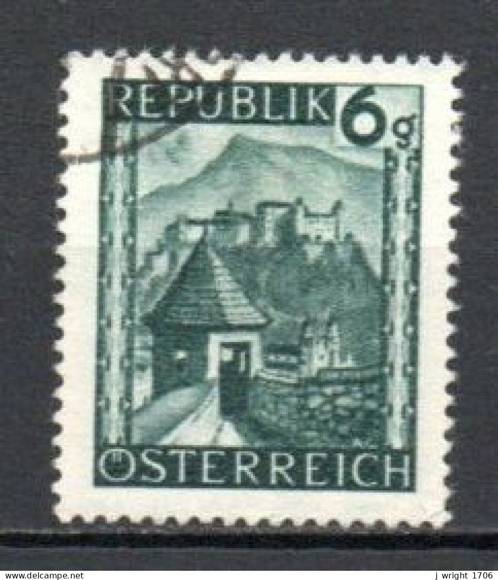 Austria, 1945, Landscapes/Salzburg, 6g, USED - Used Stamps