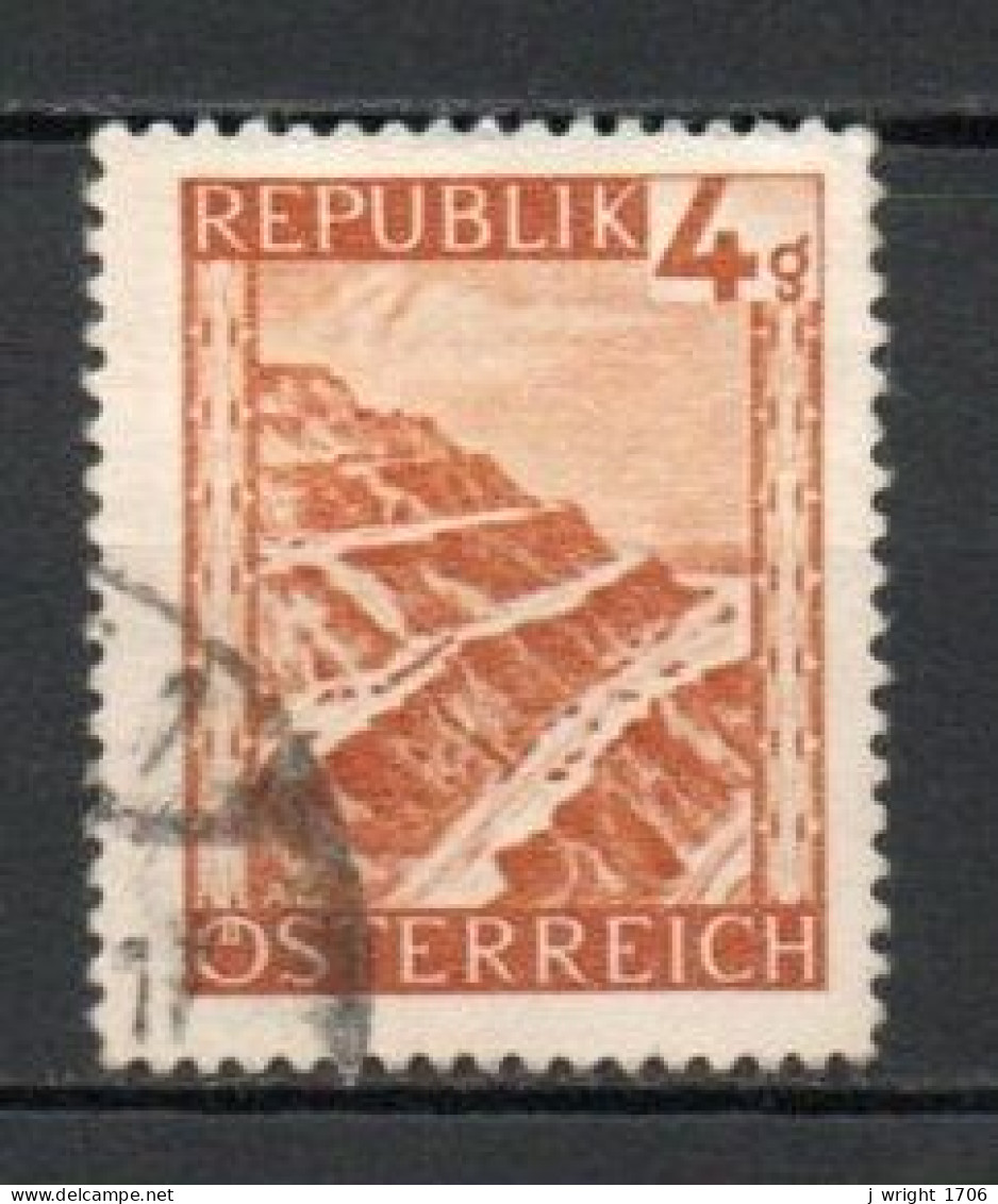 Austria, 1946, Landscapes/Erzberg Mine, 4g, USED - Oblitérés