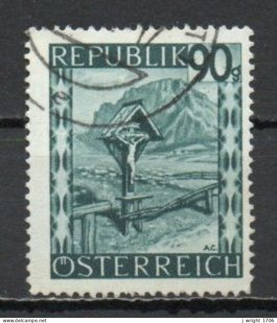 Austria, 1946, Landscapes/Wayside Shrine, 90g, USED - Used Stamps